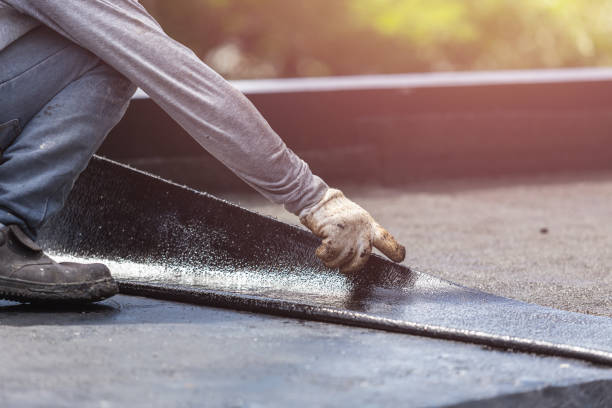Professional Waterproofing technician working in Independence, MN